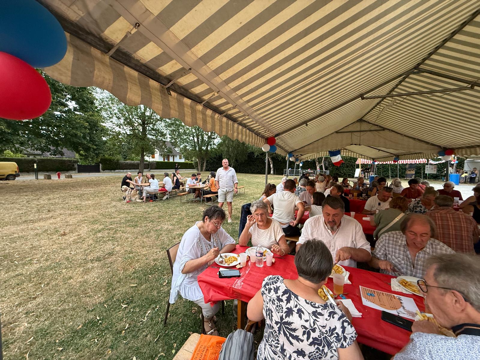 Dîner Républicain et Feu d'Artifice