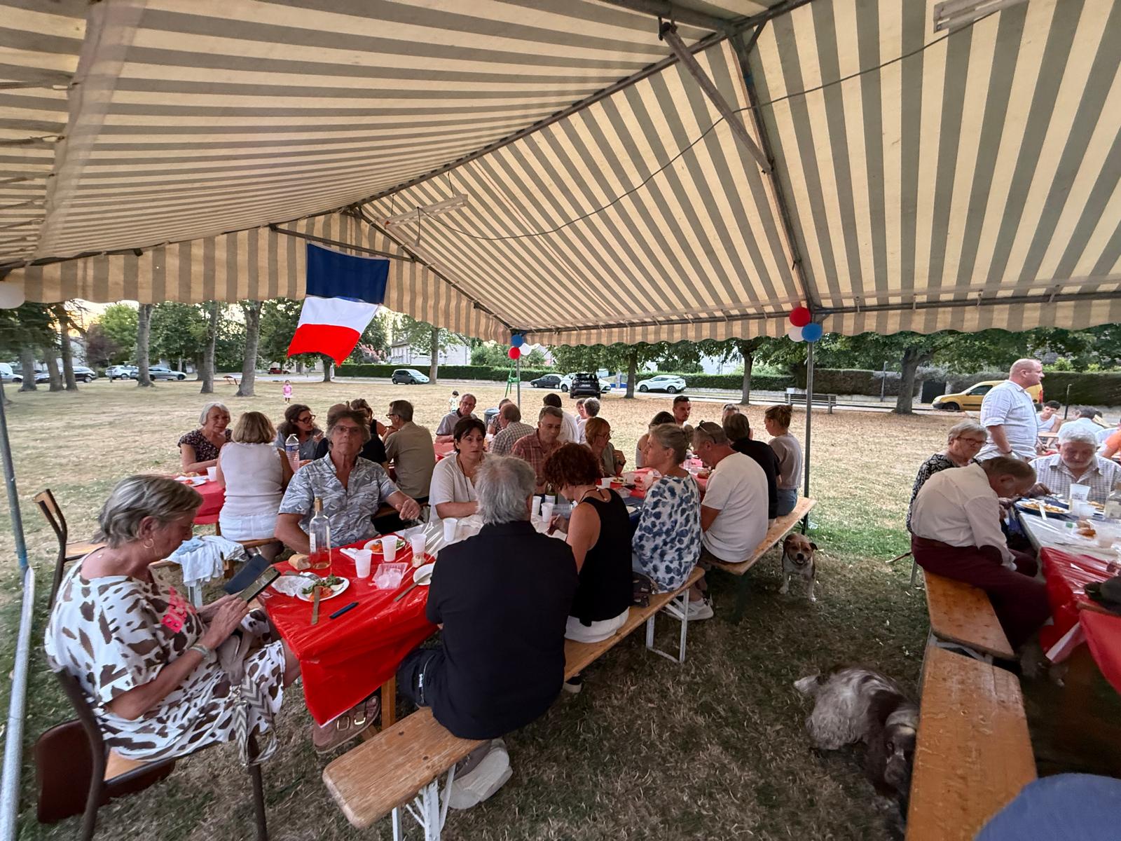 Dîner Républicain et Feu d'Artifice